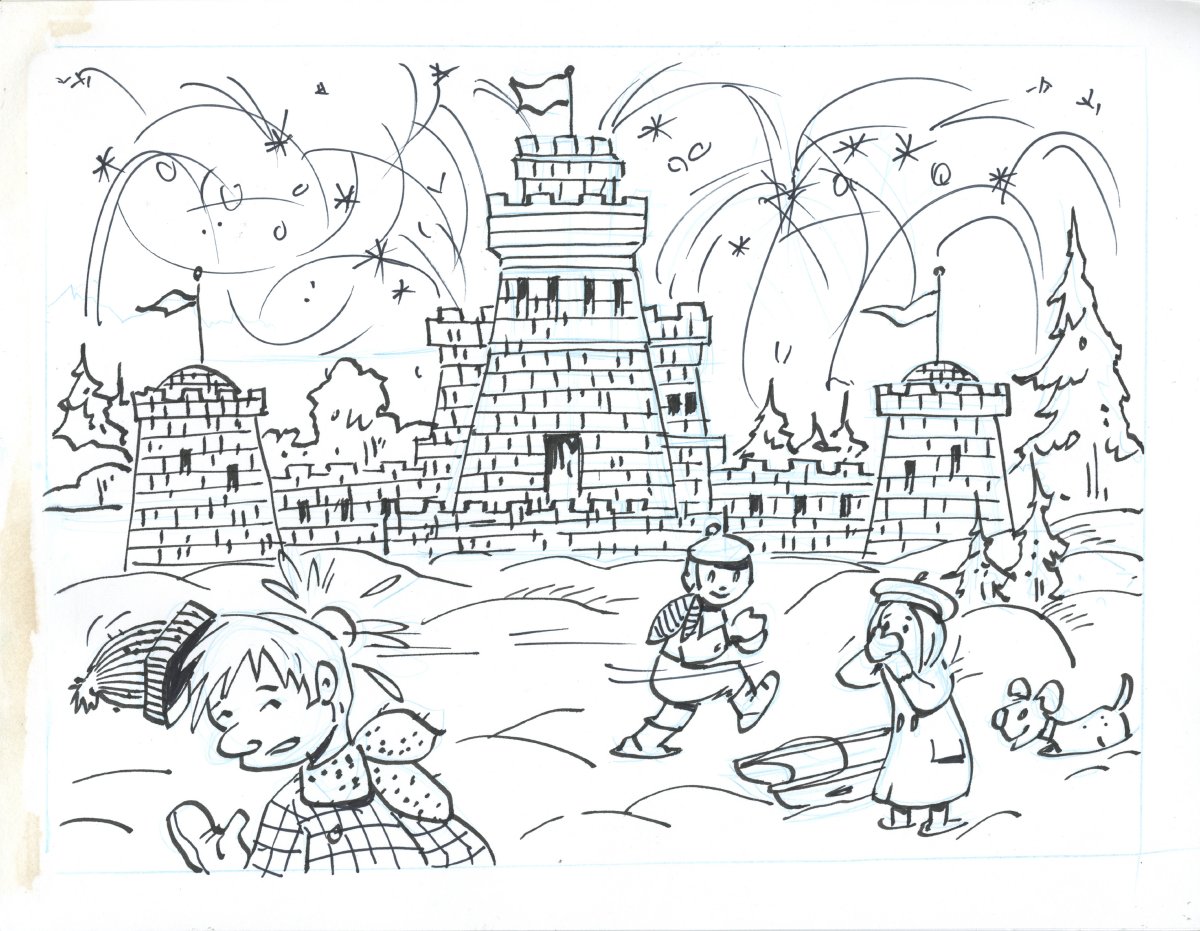 1200x931 ice castle, saranac lake winter carnival - Carnival Drawing