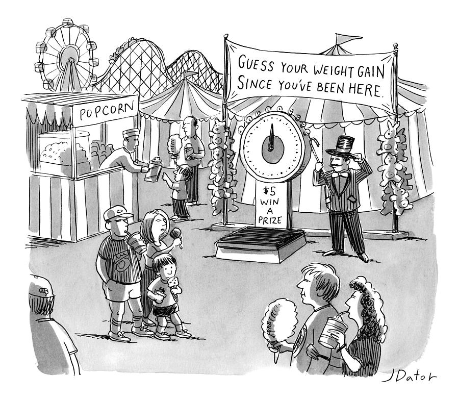 900x784 at a carnival the banner reads drawing - Carnival Drawing