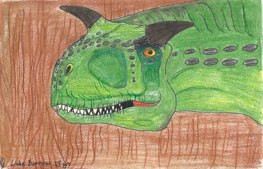 900x579 Carnotaurus Drawing - Carnotaurus Drawing