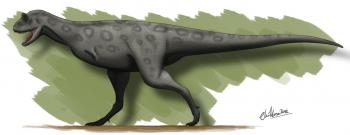 350x135 How To Draw How To Draw A Carnotaurus, Carnotaurus Dinosaur - Carnotaurus Drawing