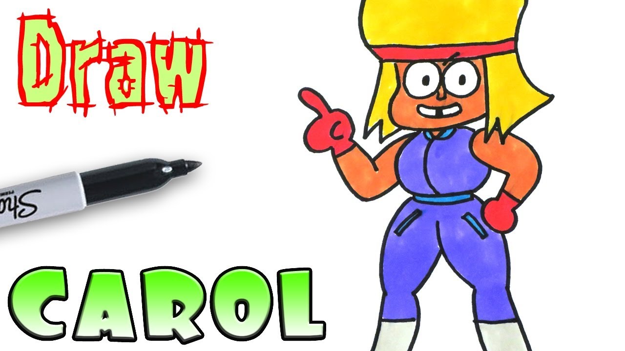 1280x720 how to draw carol ok ko let's be heroes - Carol Drawing