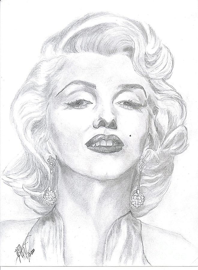 660x900 marilyn drawing - Carol Drawing
