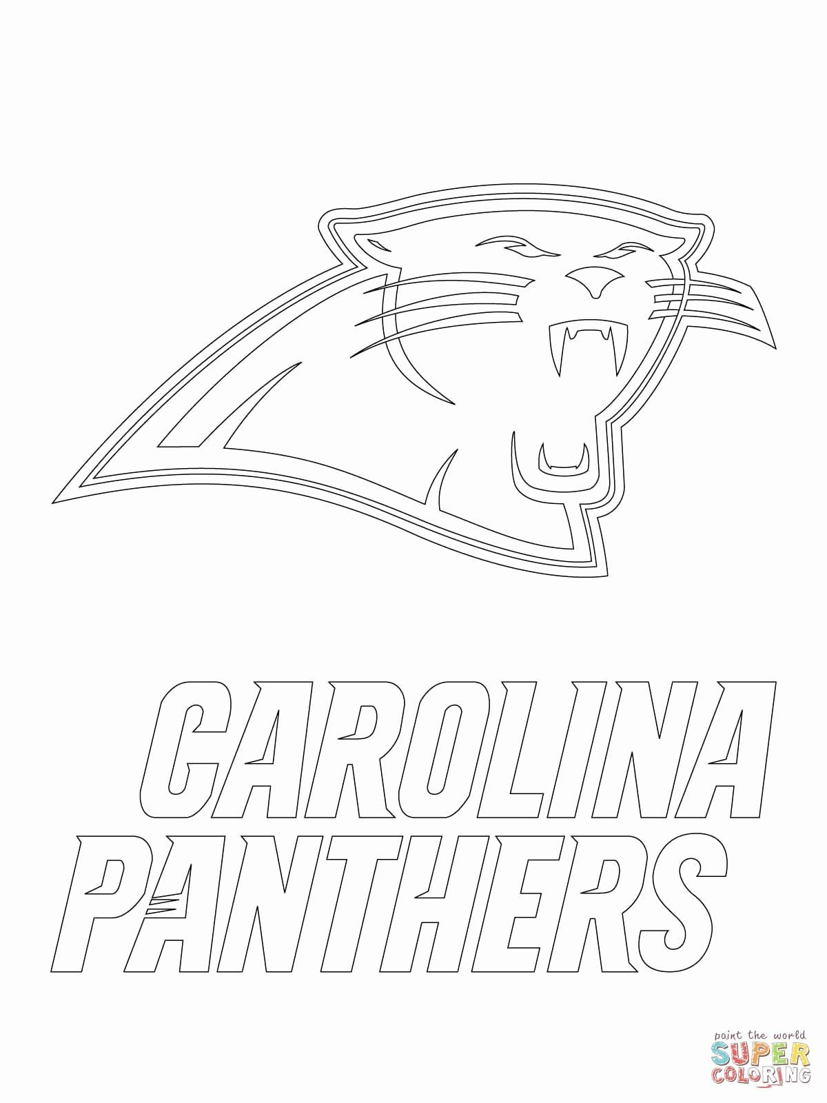 1200x1600 Luxury S Carolina Panthers Coloring Pages Coloring Gallery - Carolina Panthers Drawing