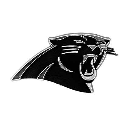 425x425 carolina panthers chrome carauto team logo emblem - Carolina Panthers Logo Drawing