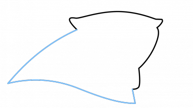 382x215 Drawing Panther Panthers Football Transparent Png Clipart Free - Carolina Panthers Logo Drawing