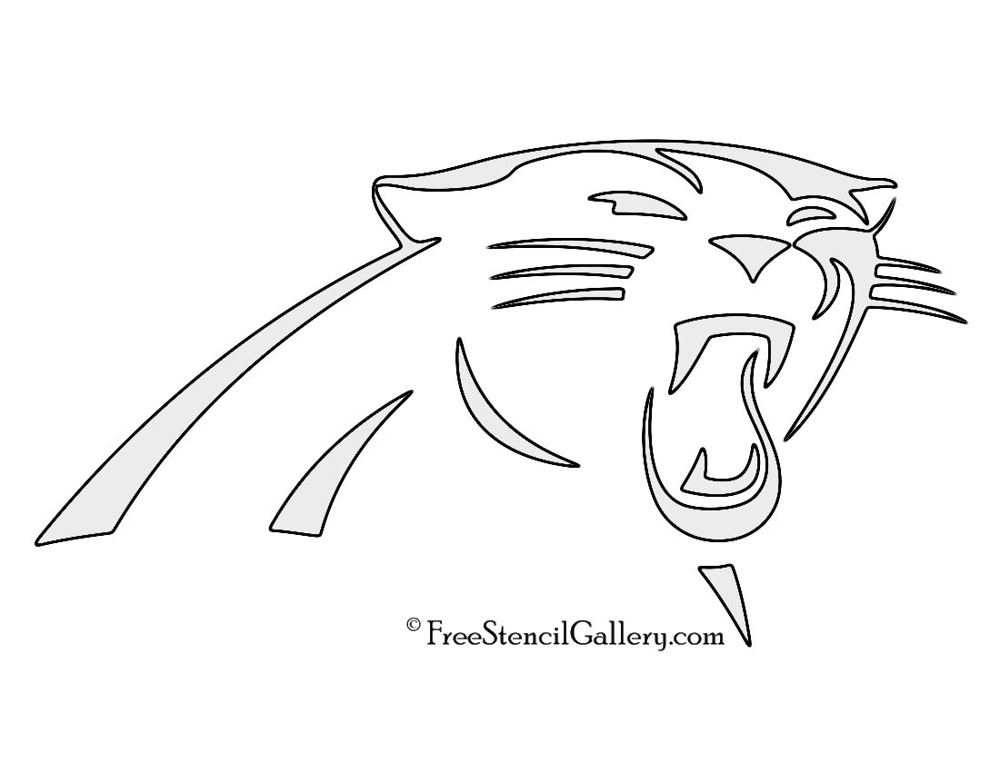 1100x850 Halloween Carolina Panthers Shirt - Carolina Panthers Logo Drawing