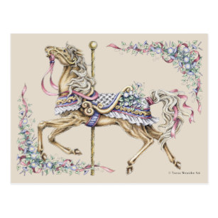 307x307 carousel horse drawing gifts on zazzle nz - Carousel Drawing