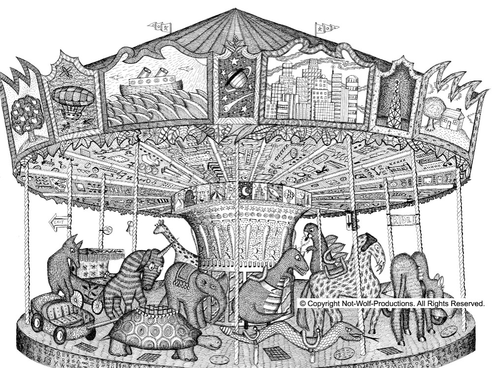 Carousel Drawing at Explore collection of Carousel