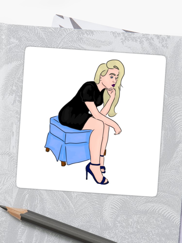 750x1000 sabrina carpenter digital drawing sticker - Carpenter Drawing