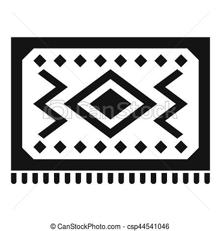 450x470 Turkish Carpet Icon, Simple Style Turkish Carpet Icon Simple - Carpet Drawing
