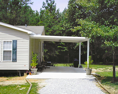 500x400 Carport Plans - Carport Drawings