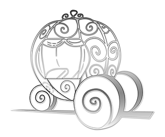 326x270 chariot drawing cinderella transparent png clipart free download - Carriage Drawing