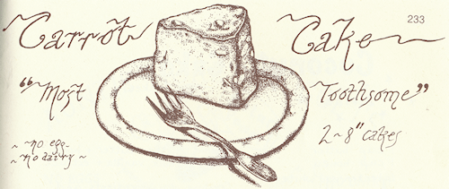 500x211 carrot cake uprisings the whole grain bakers' book - Carrot Cake Drawing