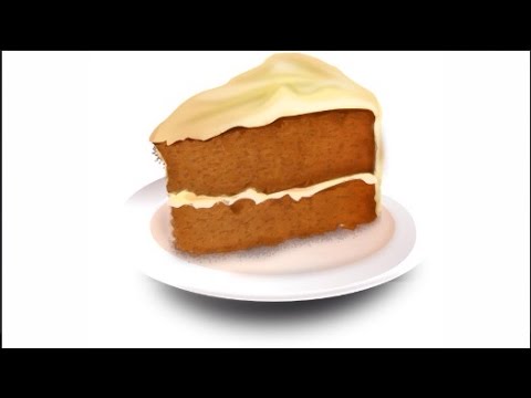 480x360 speed drawing of carrot cake kawaii style - Carrot Cake Drawing