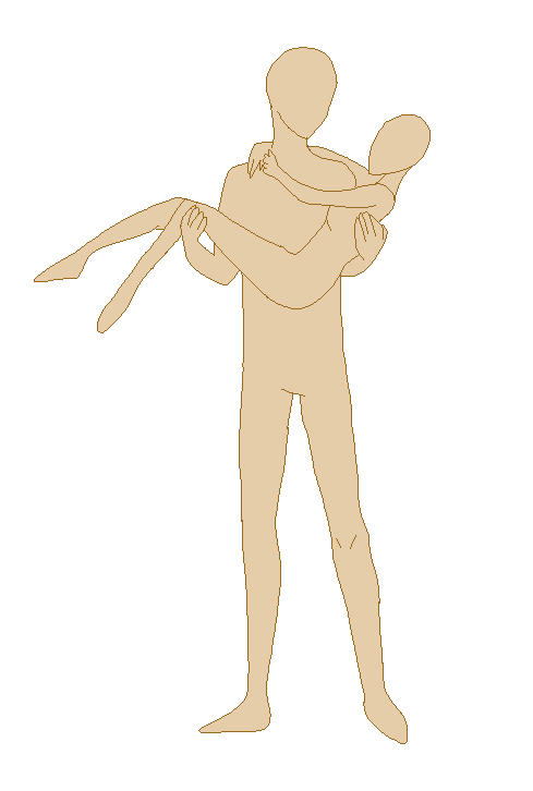 489x726 how to draw carrying bridal style bases drawings, anime poses - Carry Drawing