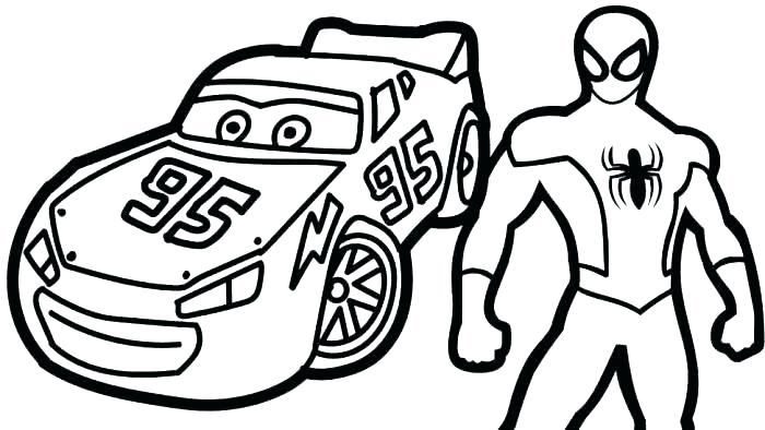 700x394 Coloring Pages Of Lightning Mcqueen Fantastic And Drawing Cartoons - Cars 2 Drawing