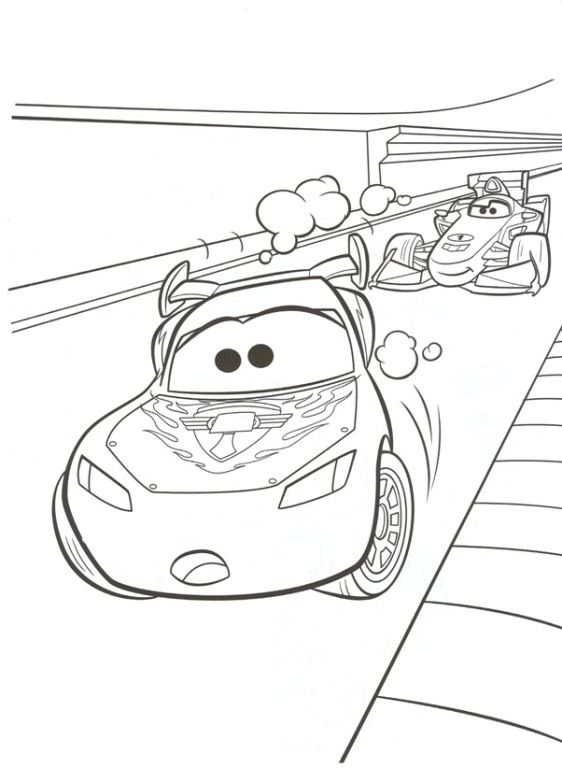 562x768 Cars Drawing At Getdrawings Com Free For Personal Use Cars - Cars 2 Drawing