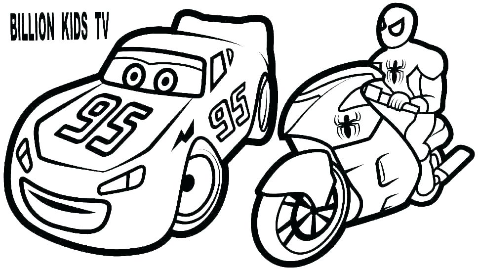 970x546 Coloring Pages Lightning Mcqueen Coloring Cars Pages Graphic - Cars 2 Drawing Pictures
