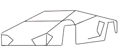 400x173 How To Draw Sports Car - Cars 2 Drawing Pictures