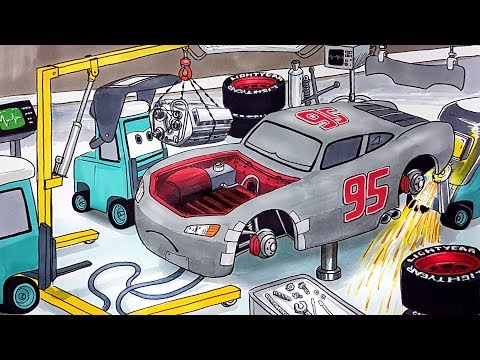 480x360 How To Make Cars Drawing - Cars 2 Drawing Pictures