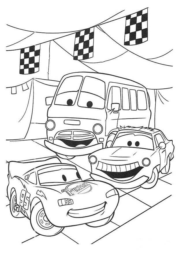 620x875 Coloring - Cars Disney Drawing