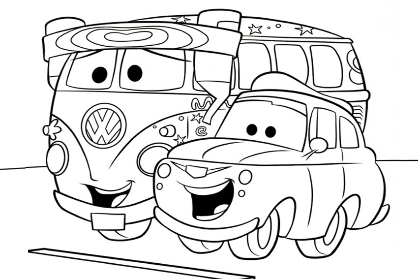 67 Top Coloring Pages From Cars The Movie  Images