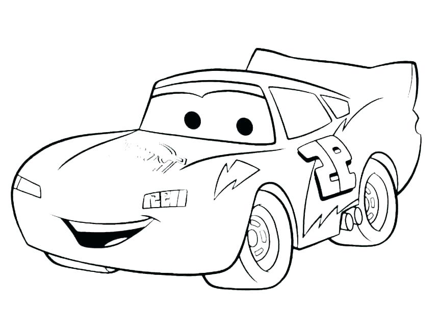 863x647 Cars Coloring - Cars Movie Drawing