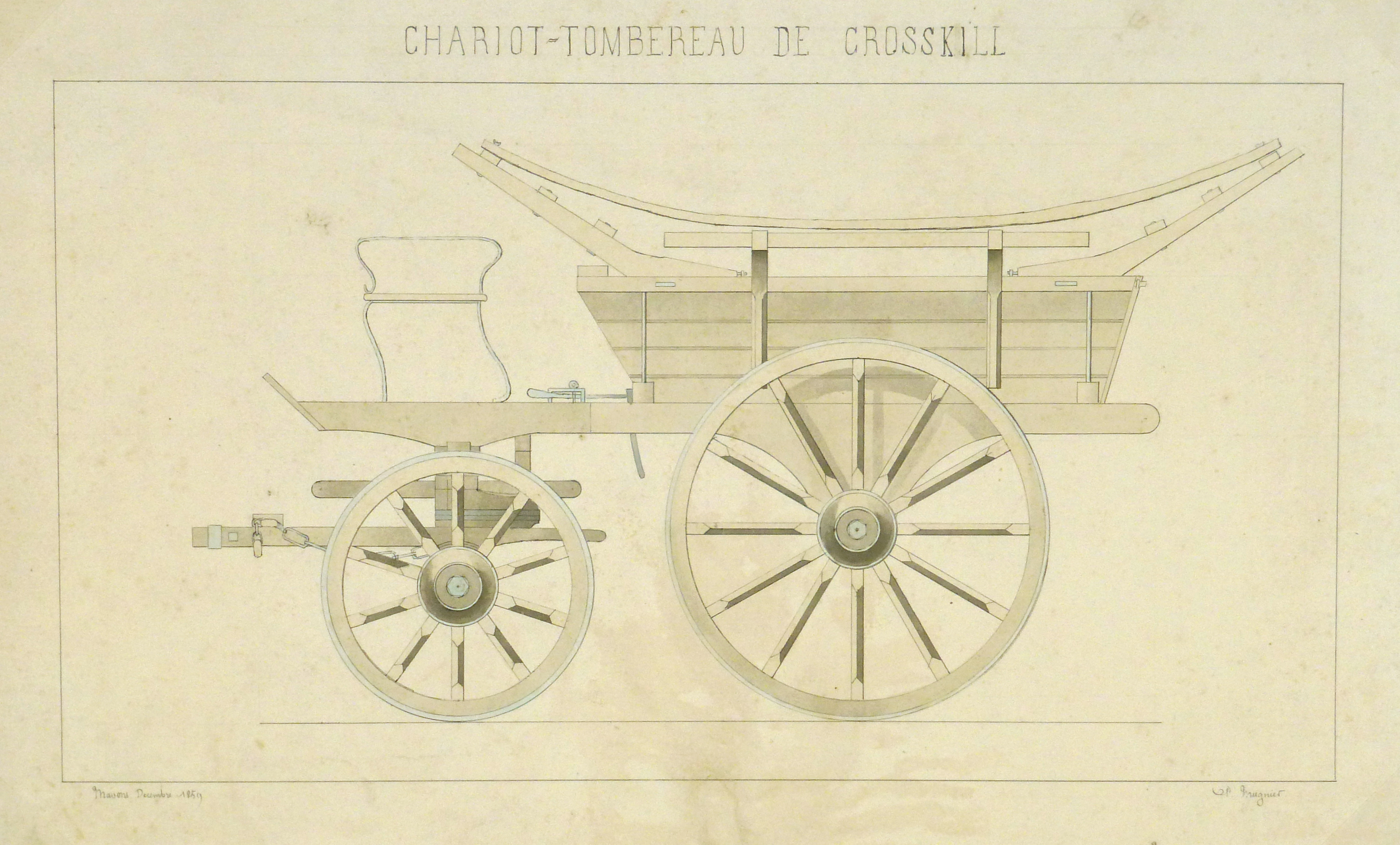 3734x2254 wheel cart schematic drawing - Cart Drawing