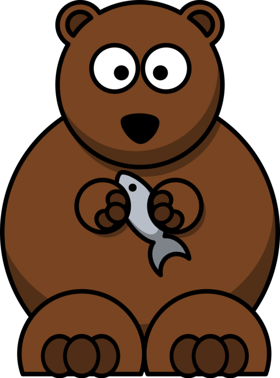 555x750 Bear Cartoon Drawing Download Graphic Arts Cc0 - Cartoon Bear Drawing