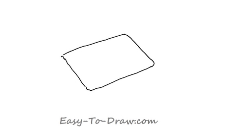 458x258 How To Draw A Cartoon Double Size Pink Bed With Pillows For Kids - Cartoon Bed Drawing