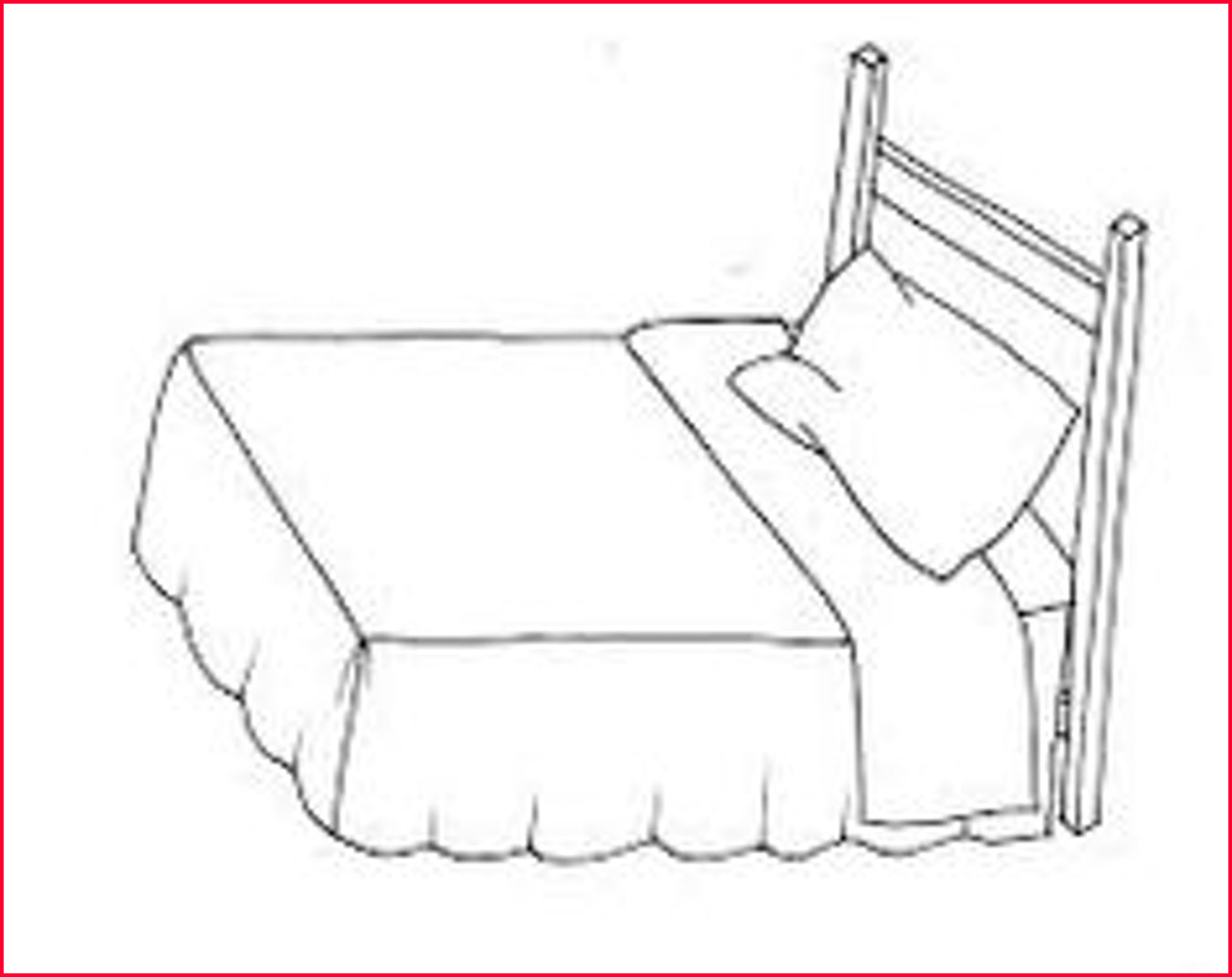 Bed Picture Drawing | Another Home Image Ideas
