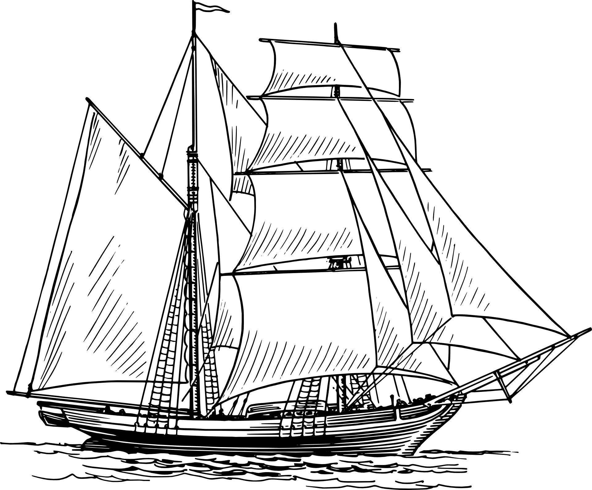 1920x1588 Boat Drawing Cartoon Archives - Cartoon Boat Drawing