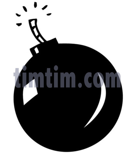 450x519 Free Drawing Of A Bomb Bw From The Category Politics Gov - Cartoon Bomb Drawing