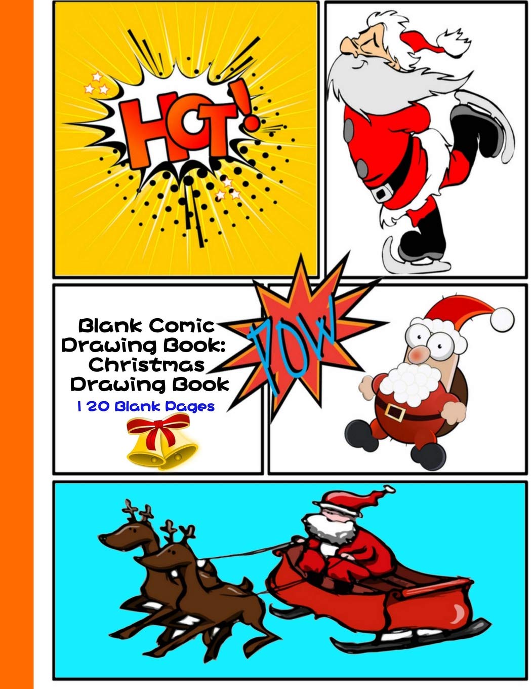 1051x1360 Blank Comic Drawing Book Christmas Drawing Book - Cartoon Book Drawing