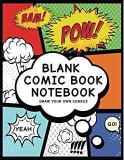 248x320 Blank Comic Book - Cartoon Book Drawing