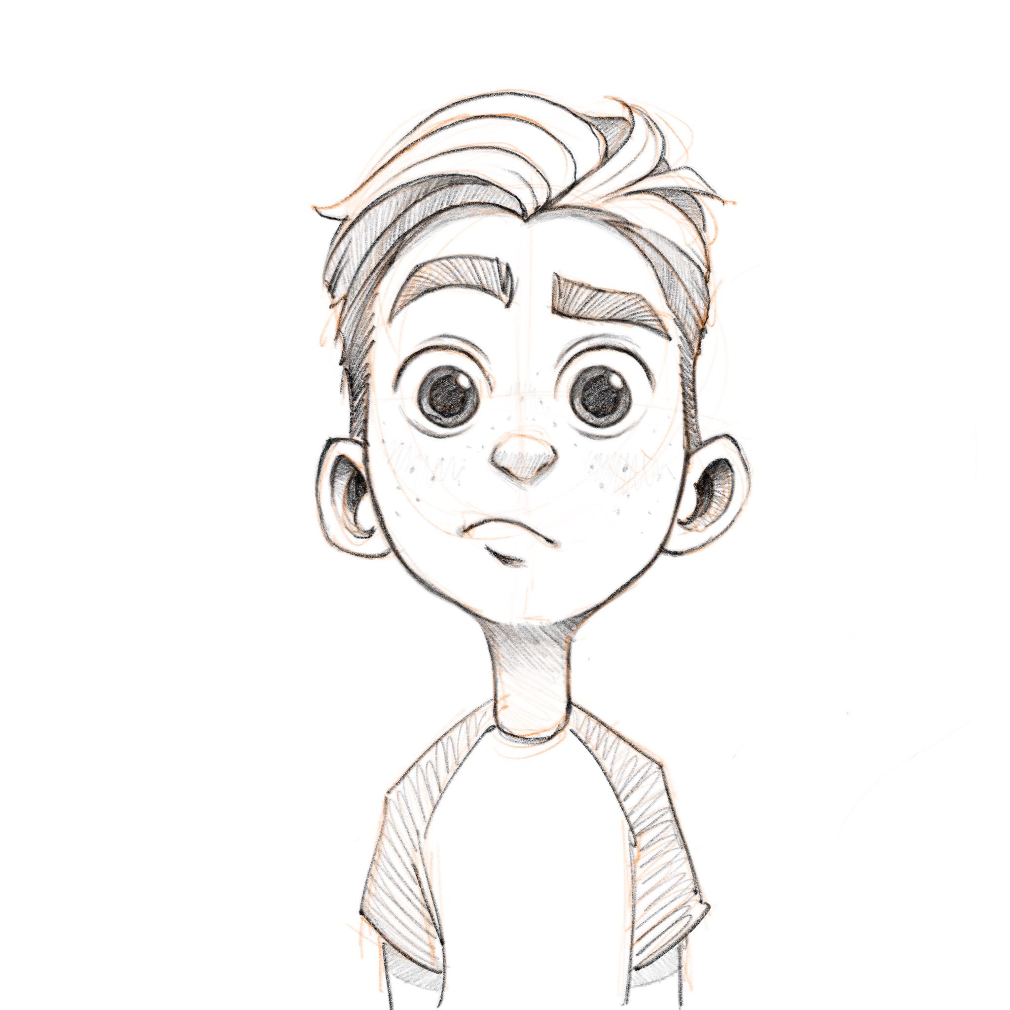 2048x2048 Boy Character Design Drawing In Drawings, Art Sketches - Cartoon Boy Drawing