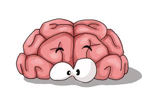 300x200 How To Draw A Brain For Kids - Cartoon Brain Drawing