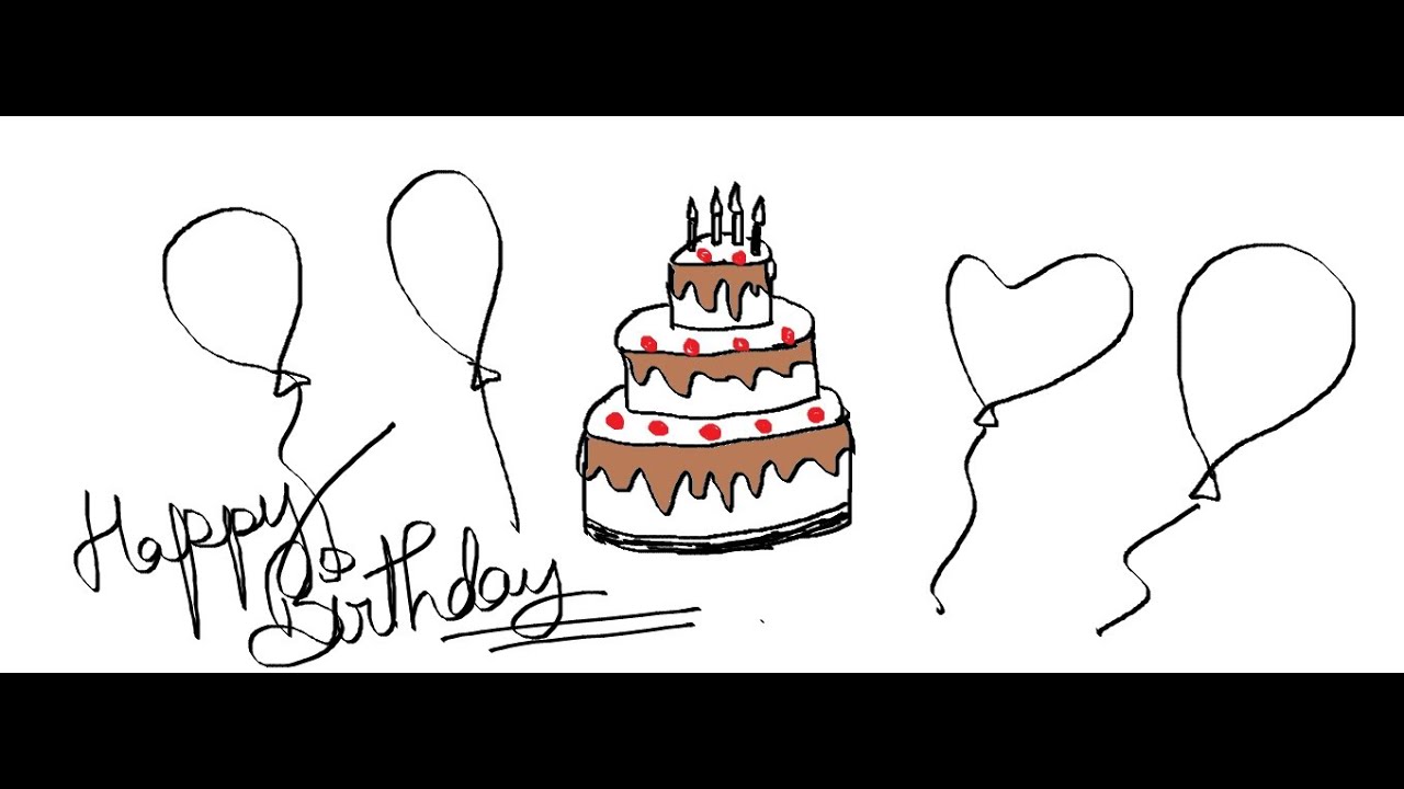 Красивые легкие рисунки на день рождения. Рисунок на день рождения. Рисунокмна день рождение. Рисунки на день рождения лёгкие. Маленькие рисунки на день рождения.