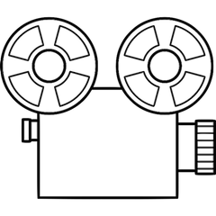 240x240 Cropped Cartoon Camera Drawing Hello June Films - Cartoon Camera Drawing