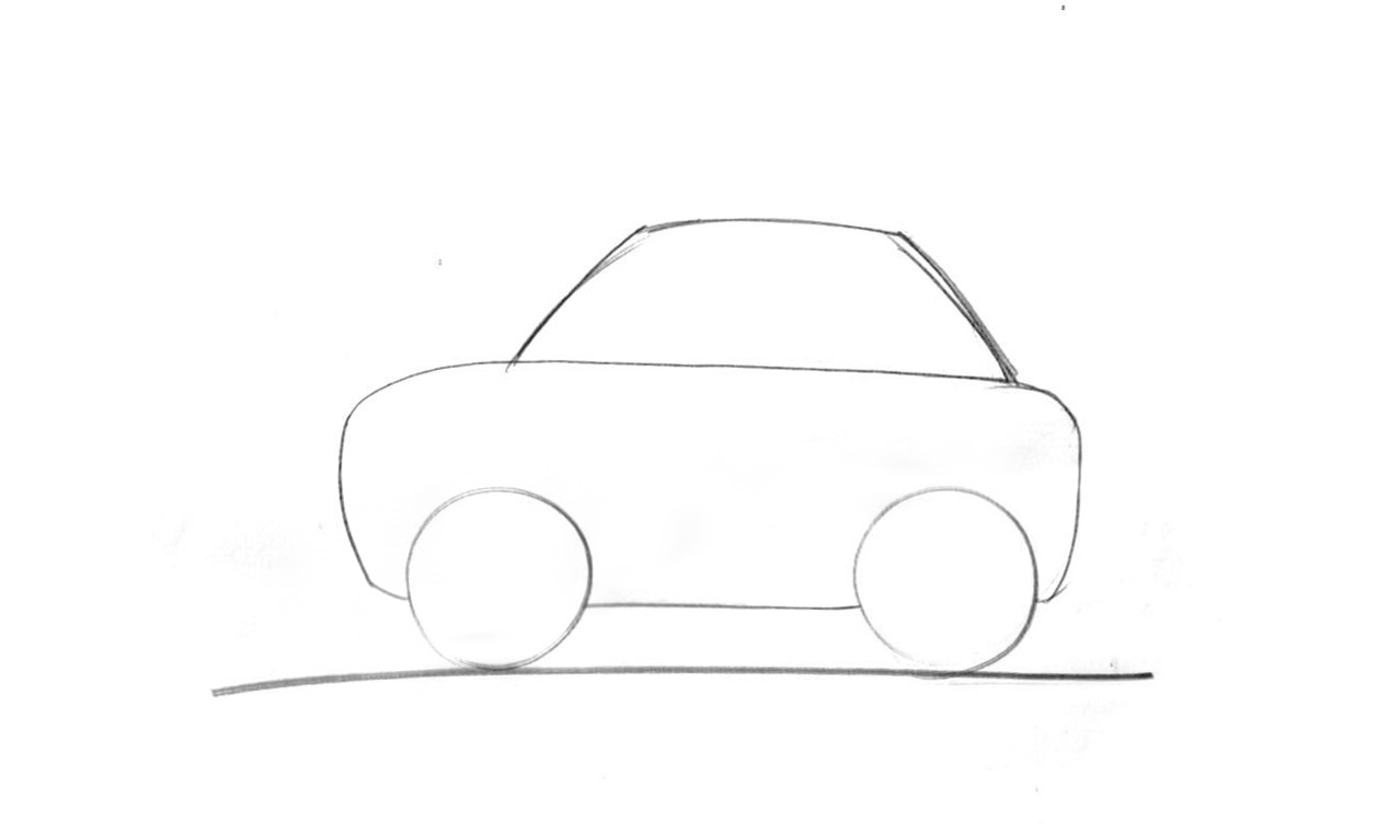 Cartoon Car Drawing at PaintingValley.com | Explore collection of ...