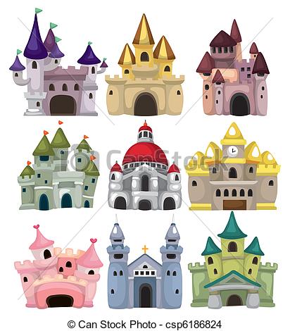 412x470 Collection Of 'cartoon Castle Drawing' Download More Than - Cartoon Castle Drawing