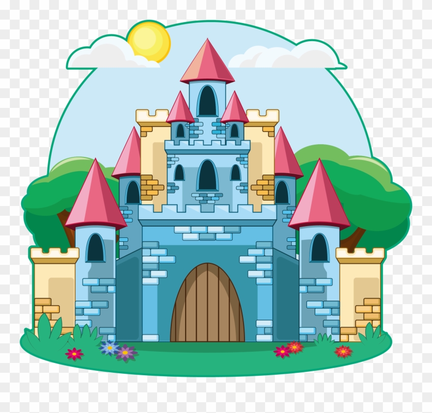 880x842 drawing illustration fairy tale - Cartoon Castle Drawing