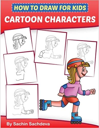 386x499 How To Draw For Kids - Cartoon Character Drawing For Kids