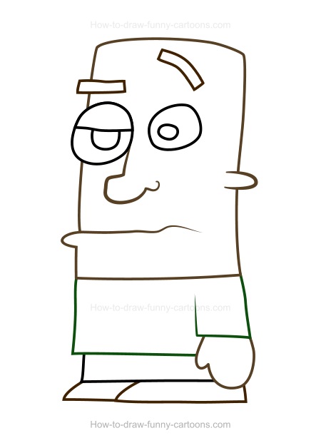 450x621 How To Draw An Ugly Cartoon Character - Cartoon Characters Drawing