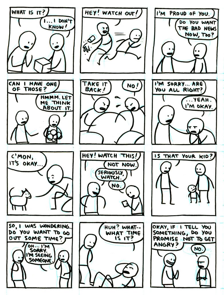 782x1032 jeffrey brown comics drawing on comics week two - Cartoon Comic Drawing