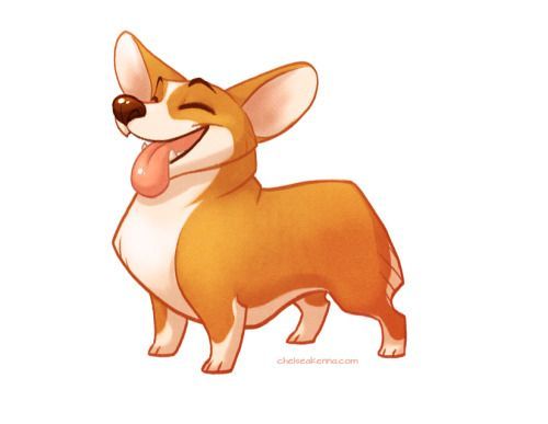 500x387 image result for cartoon dog drawings i want to do corgi - Cartoon Corgi Drawing