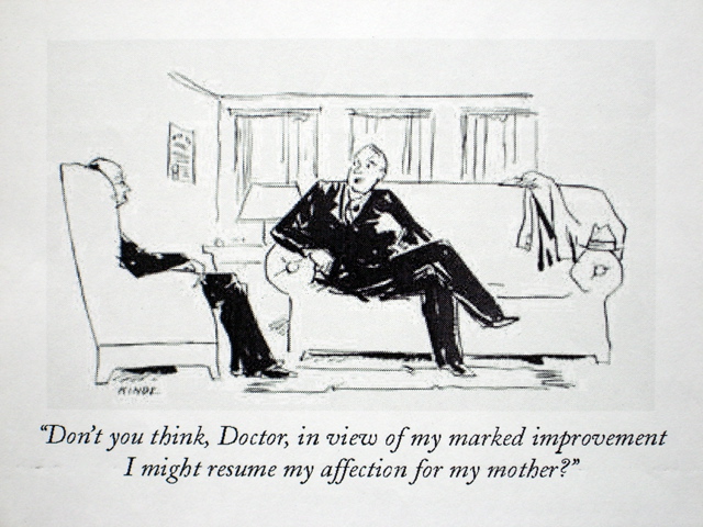 640x480 on the couch psychoanalysis in cartoons, art from the new yorker - Cartoon Couch Drawing