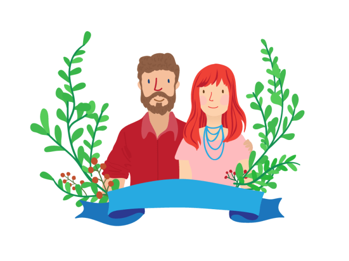 680x509 Draw Cute Cartoon Couple - Cartoon Couple Drawing