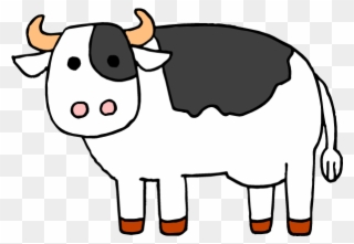 320x221 Cartoon Cow Drawings - Cartoon Cow Drawing