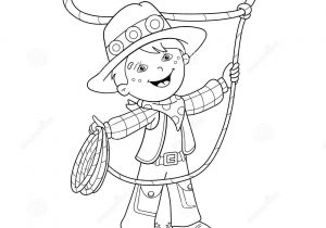 300x210 Cowboy Drawing For Kids Coloring - Cartoon Cowboy Drawing